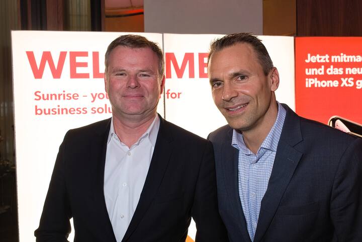 Robert Wigger, Sunrise Communications SA;Sebastian Prange, Sunrise Communications SA