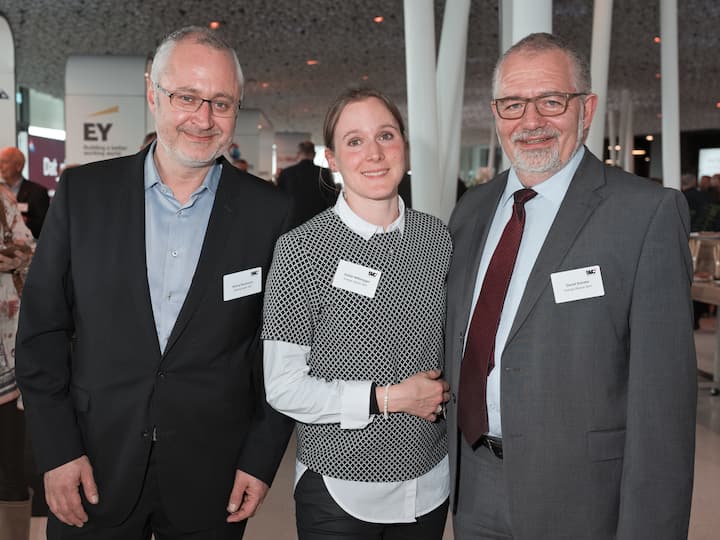 Ronny Kaufmann, Swisspower AG;Esther Niffenegger, Energie Wasser Bern;Daniel Schafer, Energie Wasser Bern