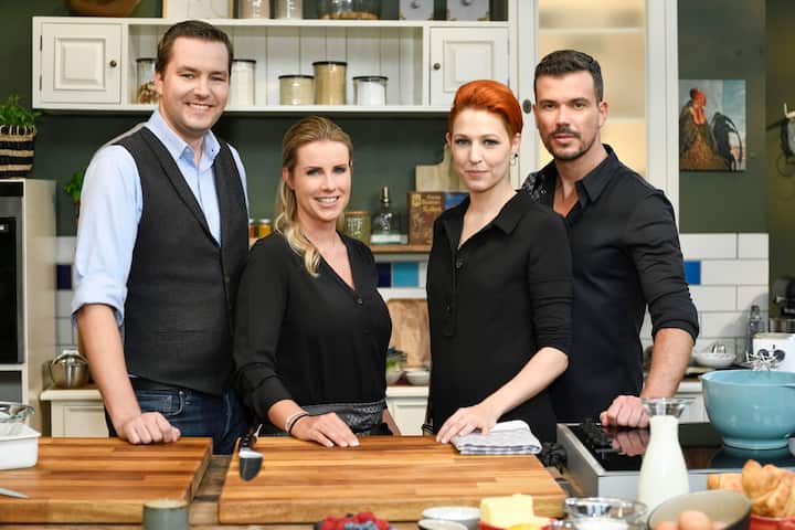 V.l.: Ronny Loll, Andrea Scharmier-Huber, Meta Hiltebrand, Ludwig Heer