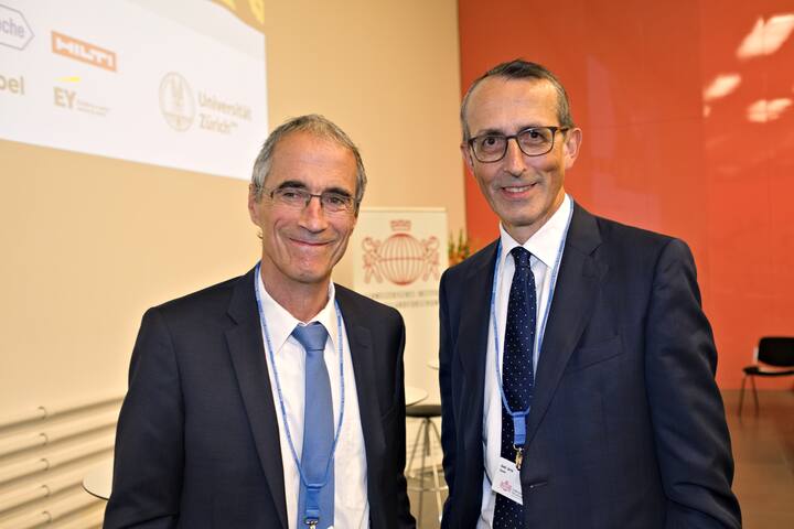 Serge Gaillard, Direktor, Eidgenössische Finanzverwaltung;Carlos Lenz, Director, Head of Economic Affairs, Schweizerische Nationalbank