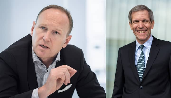 Stefan Scheiber und Calvin Grieder