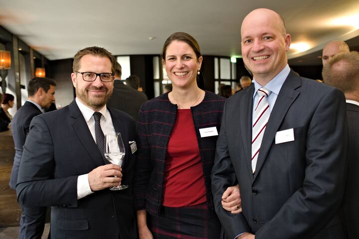 Thomas Schönenberger, Partner, Bratschi St. Gallen; Juliane Stiegler, Partnerin, Tigerberg AG; Thomas Stiegler, Partner, Tigerberg AG