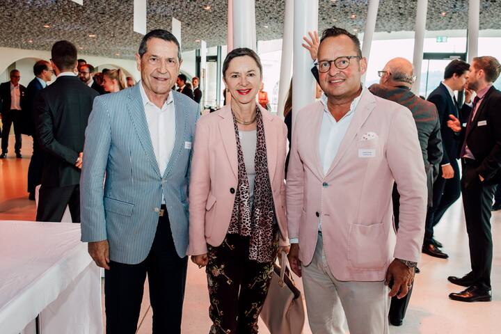 Dr. Ulrich Gygi (furrerhugi. ag), Barbara Schaerer (Eidgenössiches Personalamt EPA) und Lorenz Furrer (furrerhugi. ag)