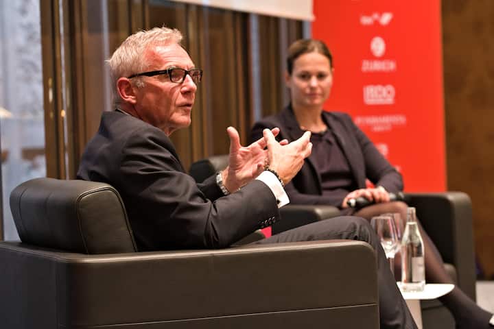 Urs Rohner, VRP, Credit Suisse;Anke Bridge Haux, Digitalchefin Credit Suissel