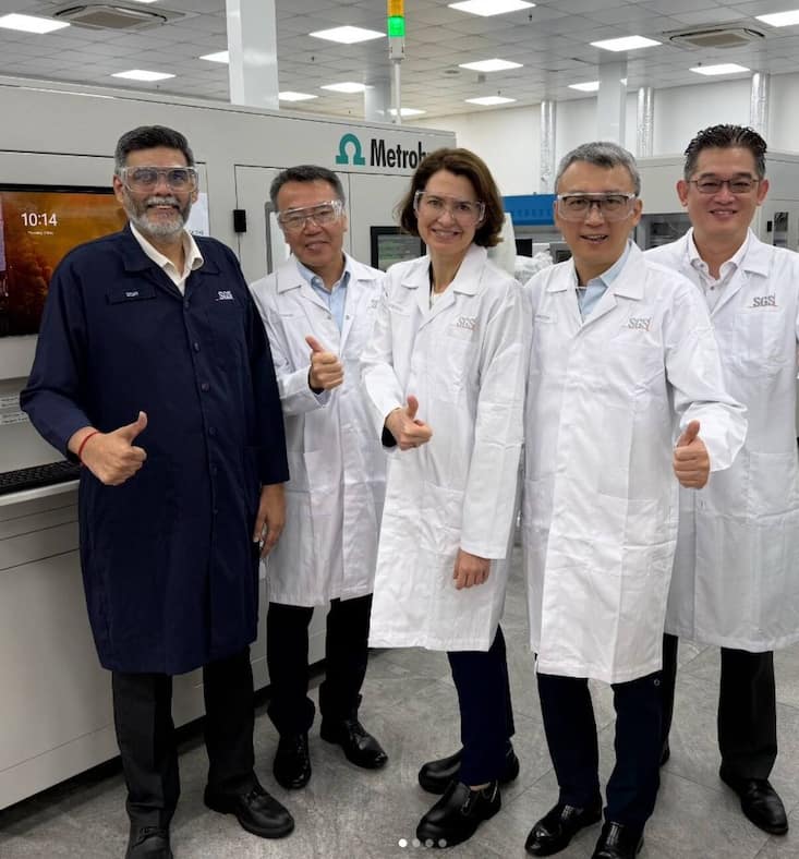 Im Einsatz für SGS bei Besuchen von Labors in Singapur 2025 und ...