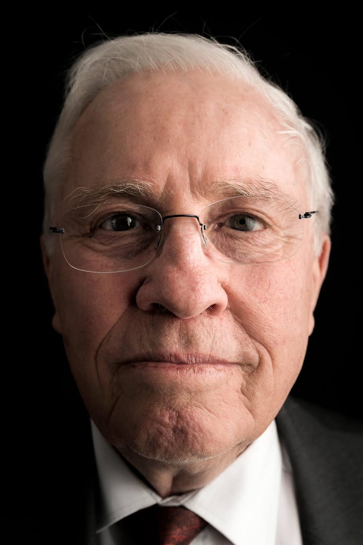 Christoph Blocher, Unternehmer,Financier und Politiker( SVP,Ex Bundesrat)Fotografiert in MÃ¤nnedorf am 13.04.2018