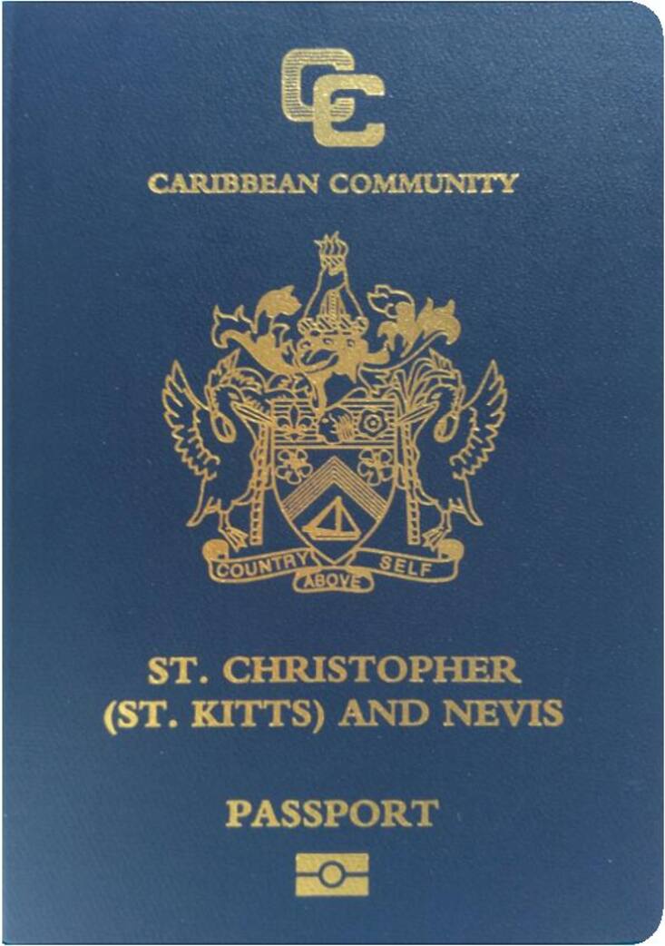 Pass St. Kitts und Nevis