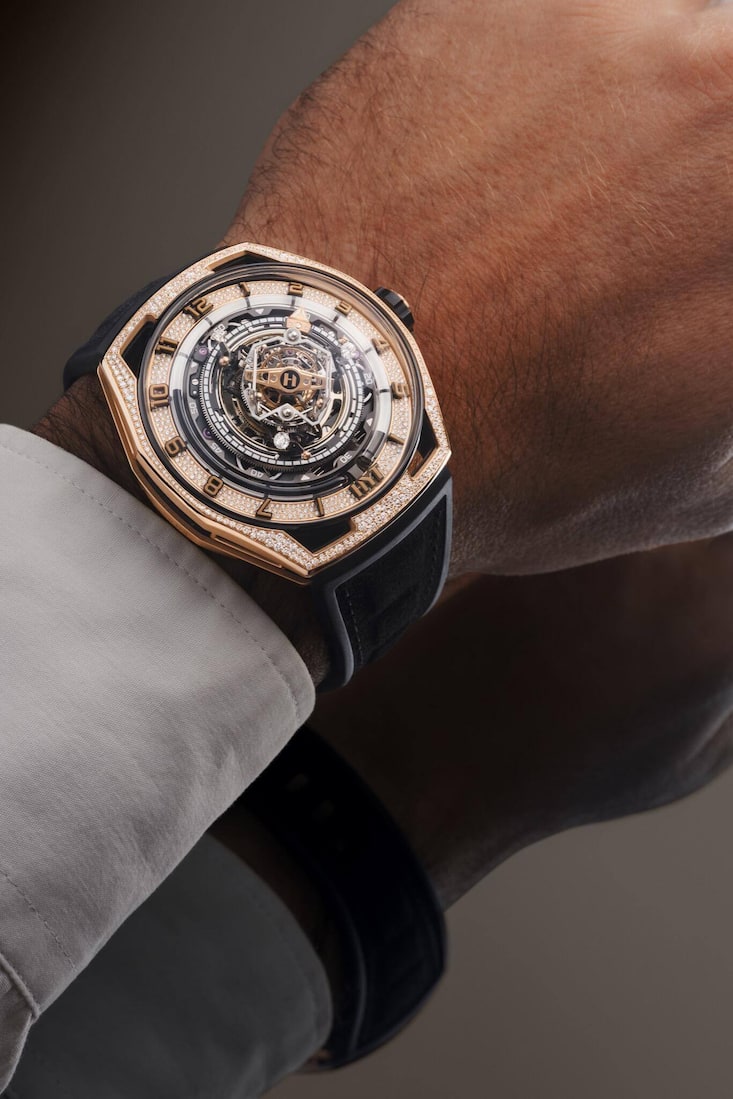 Conical Tourbillon Infinity Diamonds