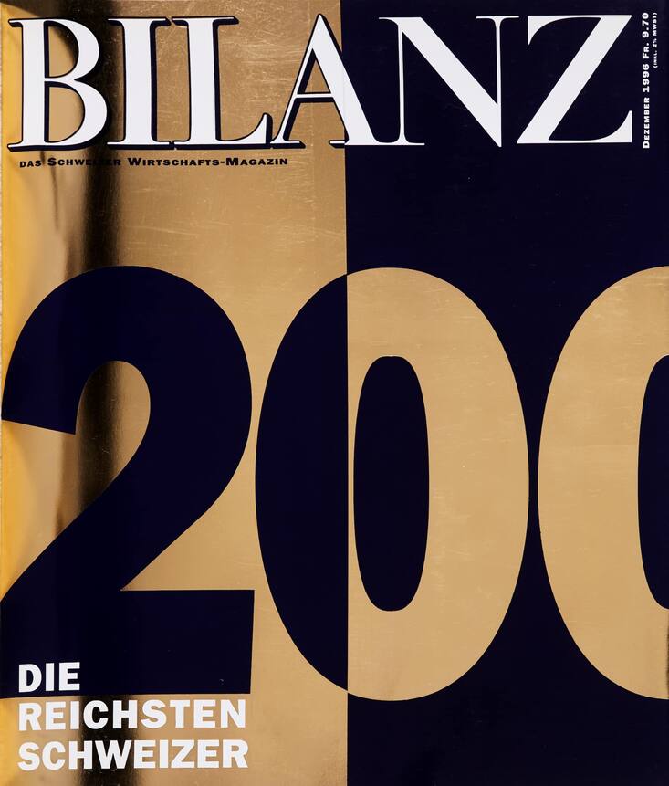 BILANZ 300 Reichste 1996