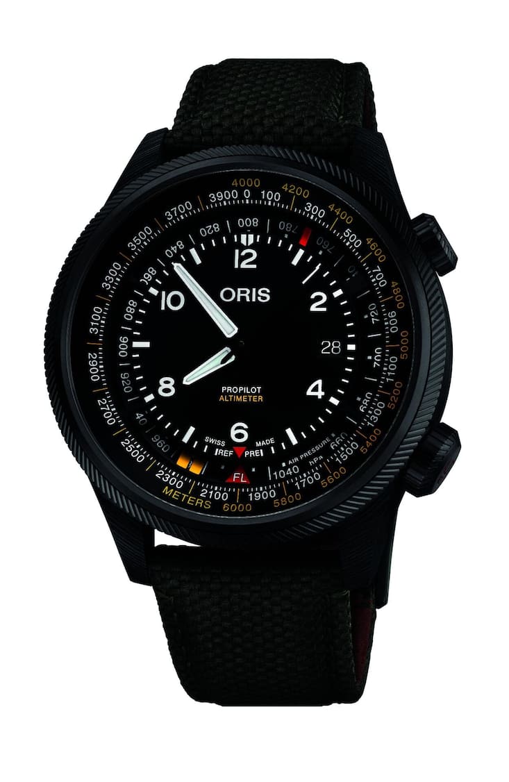 Die Oris Big Crown Pro Pilot Altimeter.