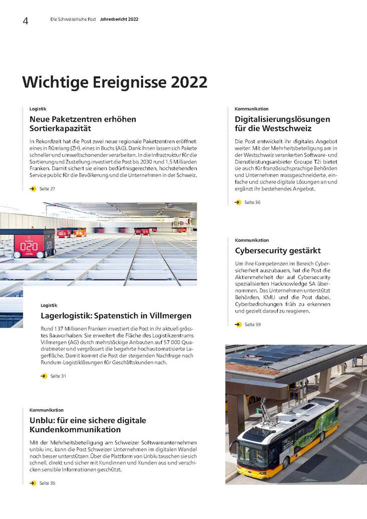 Die Post bemüht sich sichtbar, ihre Stakeholder gut zu informieren – und liefert auch handwerklich Hochwertiges ab.
