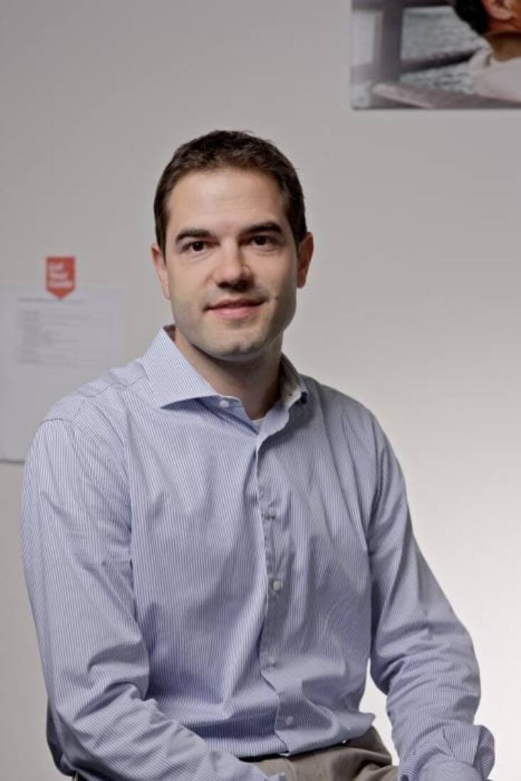 ZÃ¼rich, 14. 8.2013. Pascal Mathis, CEO Get Your Guide im Portrait. Â© Bruno Arnold