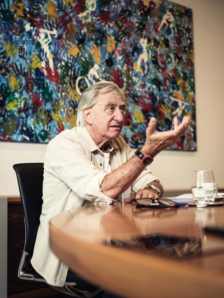 CEO der Swatch Group: Nick Hayek.