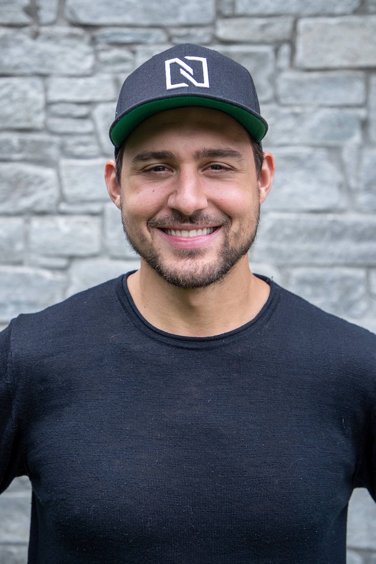 Nino Niederreiter, NHL-Spieler bei den Carolina Hurricanes, im Portrait.