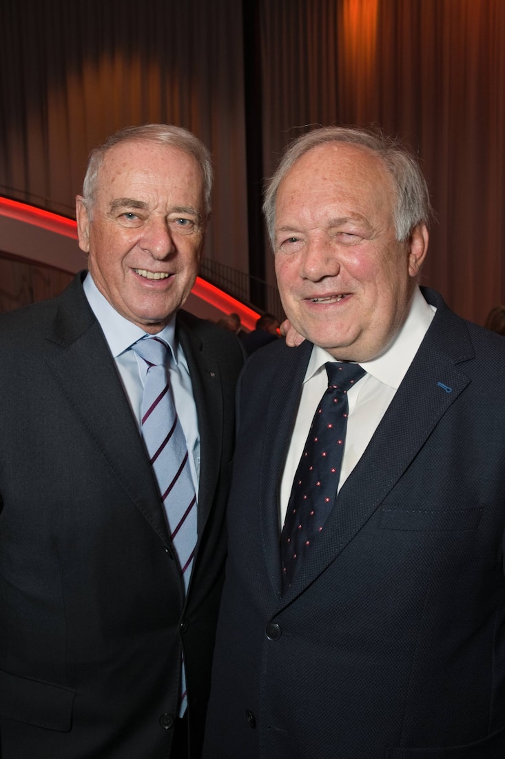 Aolf Ogi, alt Bundesrat;Johann-Niklaus Schneider-Ammann, alt Bundesrat
