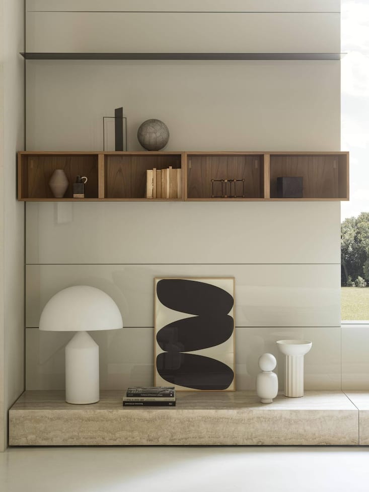 Fertig Chaos: Ausgewählte Stücke am richtigen Ort platziert.
www.porro.com