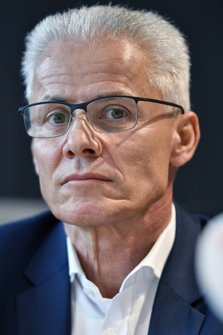 Rudolf Obrecht, VR-Prasident Pfister Holding