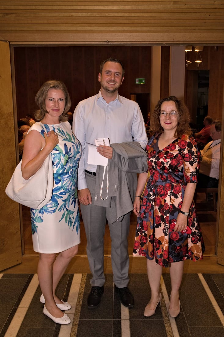 Claudia Spalinger, Inhaberin, Spalinger & Partner Immobilien AG;Christian Geiger, SIX Swiss Exchange AG;Claudia Habermacher, CEO, Alpine Select AG