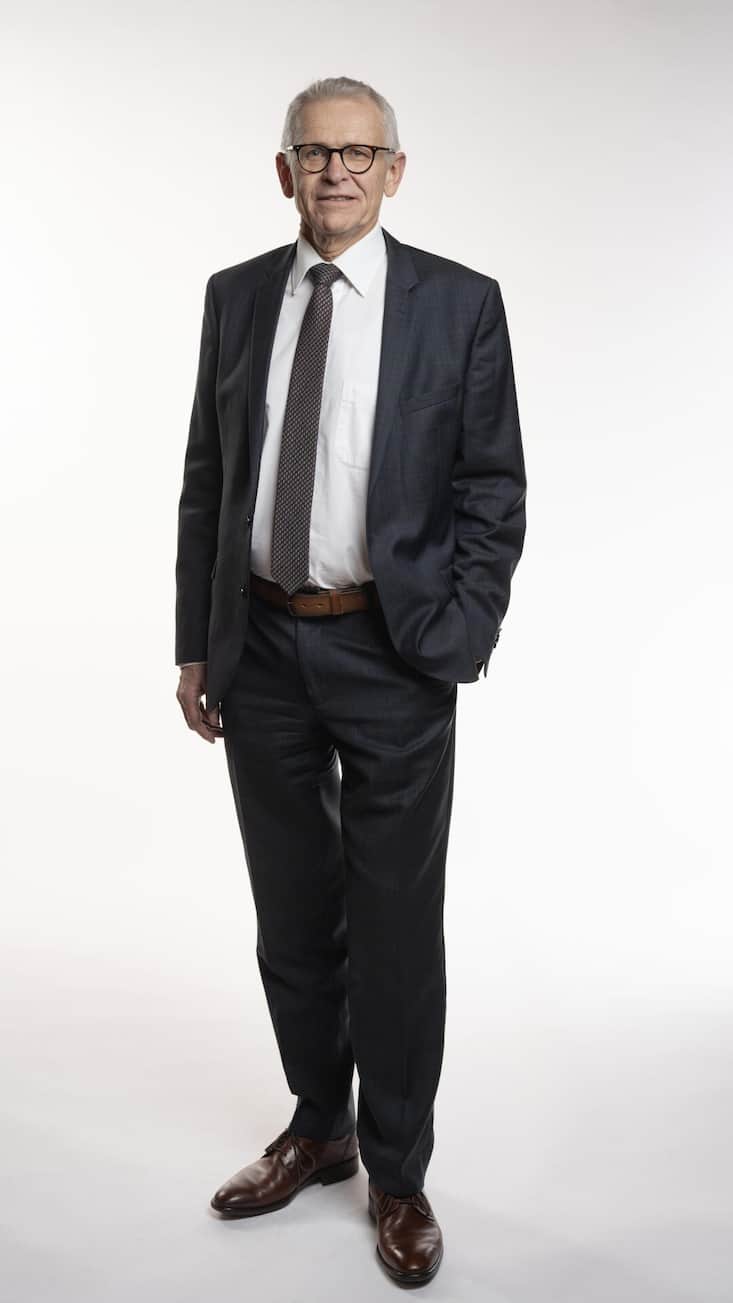 Nationalrat Leo Müller, Wirtschaftspolitiker der Mitte-Partei.