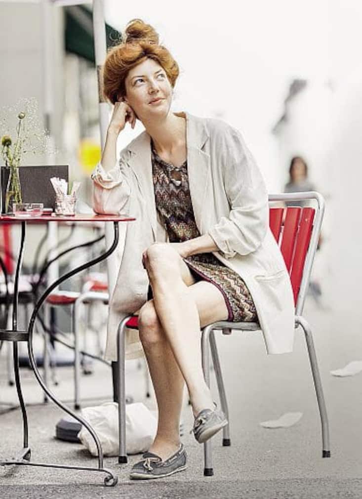 Melanie Diem, 28, Mitinhaberin «Kafi Franz»
Kleid: Cash & Halleluja. Blazer: Brockenhaus. Schuhe: Bata.