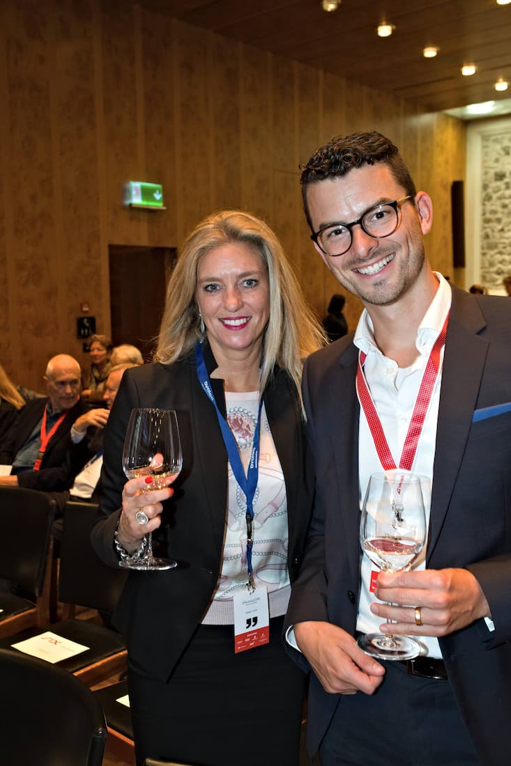 Tecla Solari, Unternehmerin und VR;Joscha Rosenbauer, Pactum AG