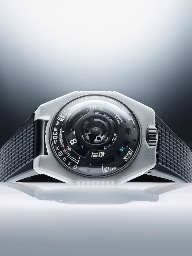Urwerk LightSpeed weiss