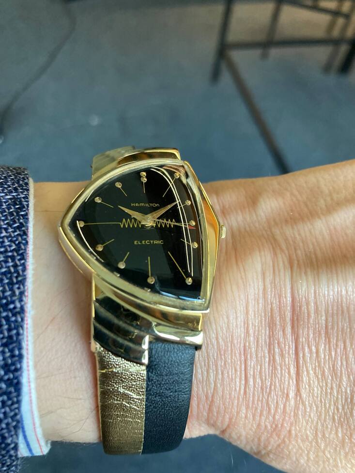 Die originale Hamilton Ventura von Elvis Presley.