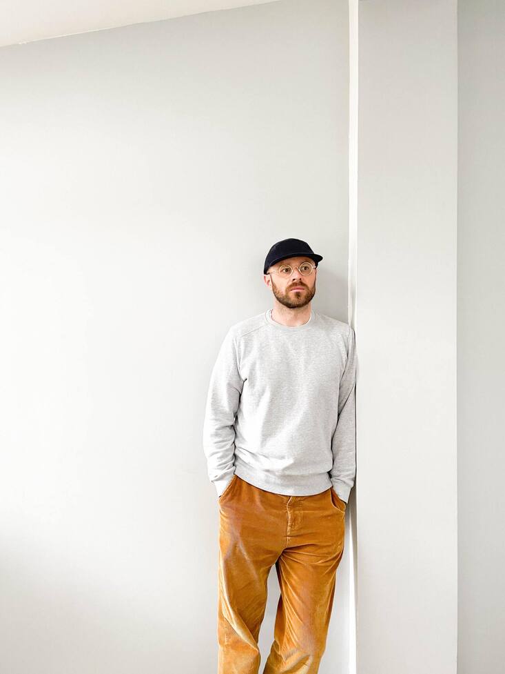 Der Künstler Romaric André.