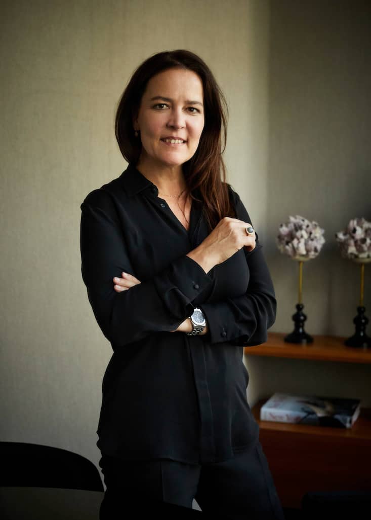 Nina Müller, CEO Jelmoli, in den Räumlichkeiten des Personal Fitting Rooms