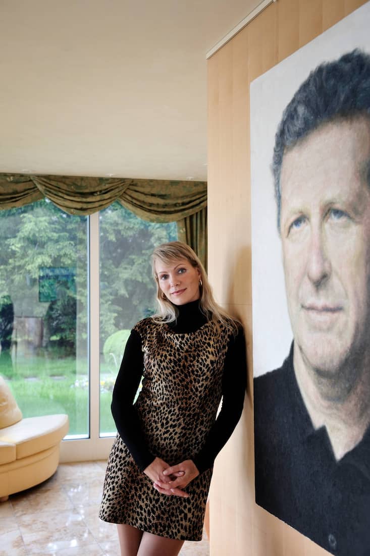 Margarita Louis-Dreyfus, Unternehmerin, widow of Robert Louis-Dreyfus, at her home in Zollikon, Canton of Zurich, Switzerland, May 10th, 2010.