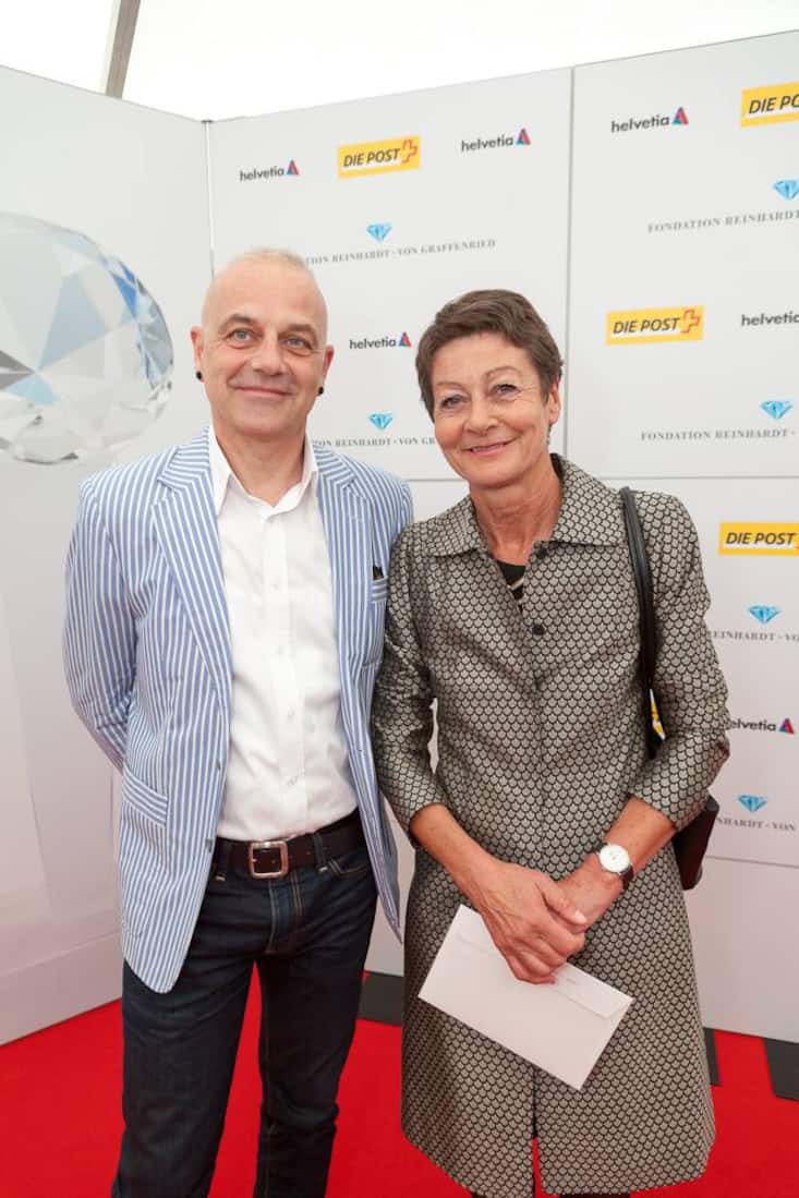 Reto Camenisch, Fotograf und Studienleiter MAZ; Silvia Egli von Matt, Direktorin MAZ Die Schweizer Journalistenschule