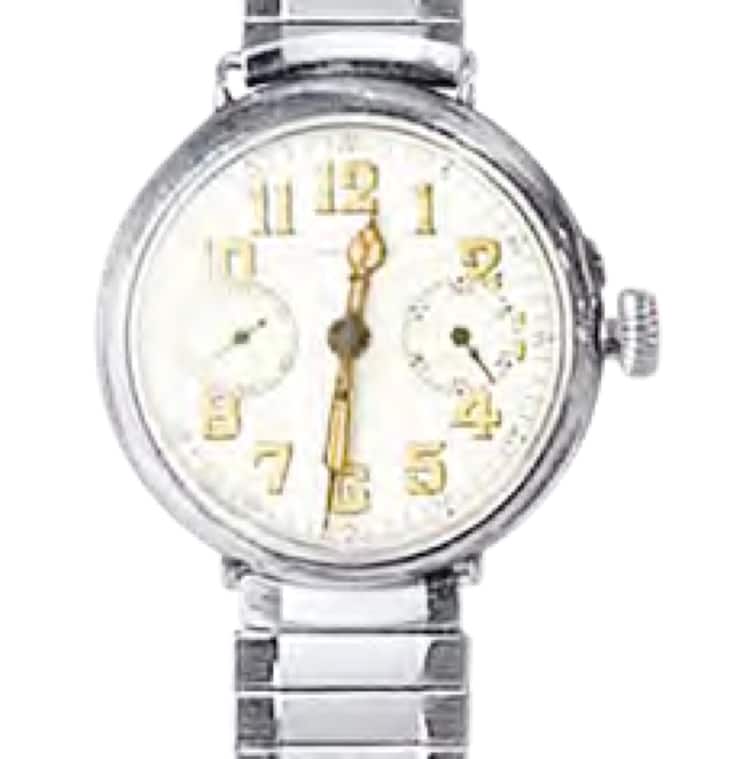 Ihr Begleiter war eine Longines der Linie The Pioneer Spirit Lives On.