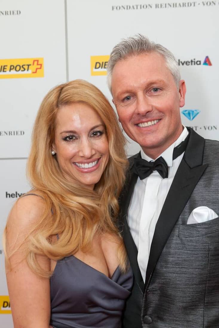 Eve Kay, Pop-Sängerin; Peter Rickenmann, Verwaltungsratsdelegierter Print Assist AG