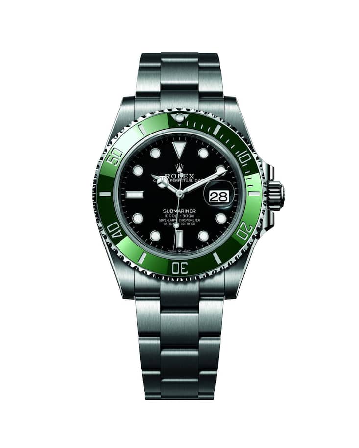 Begehrt wie nur wenige Uhren: Rolex Oyster Perpetual Submariner, die Mutter aller Taucheruhren.