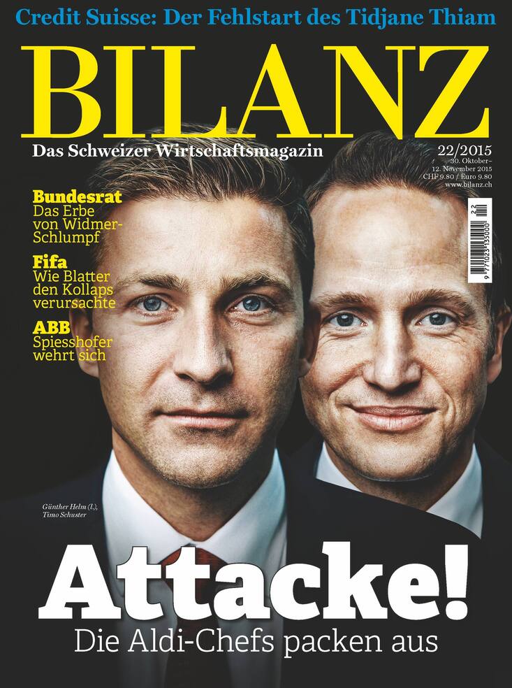 EX-Aldi-ChefsIm Spätherbst 2015 hatte BILANZ die damaligen ­Aldi-Bosse auf dem Cover.