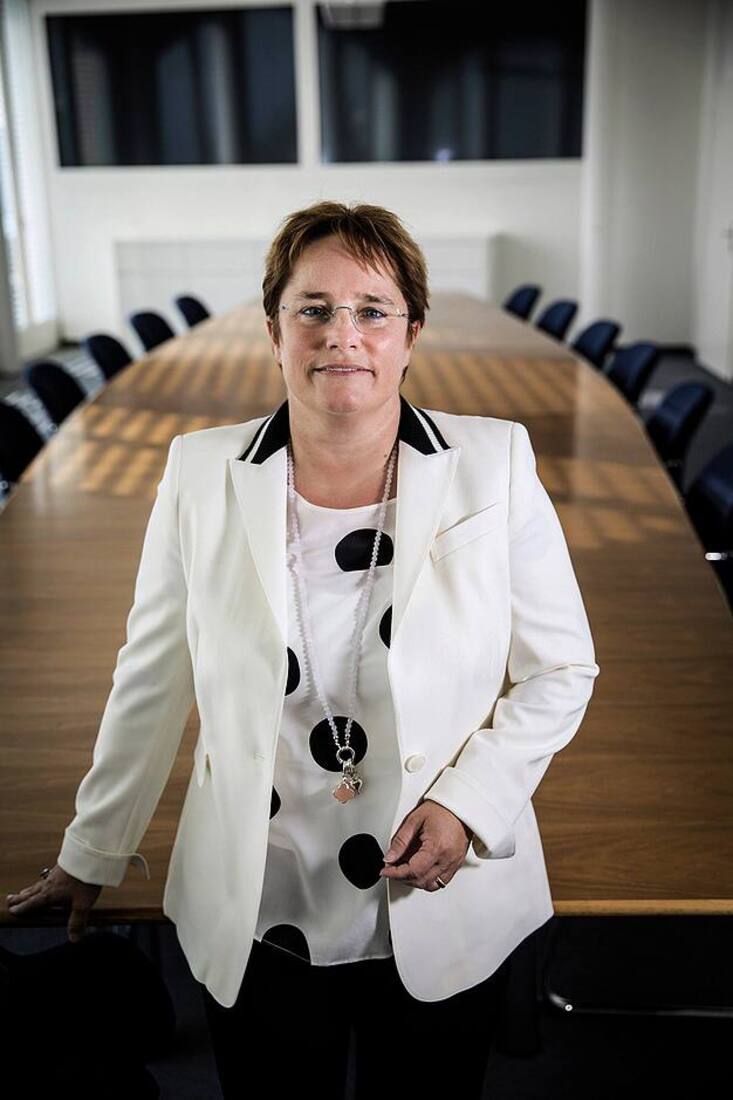 Portrait Magdalena Martullo Blocher in Herrliberg beim EMS-Sitz 15.September 2016