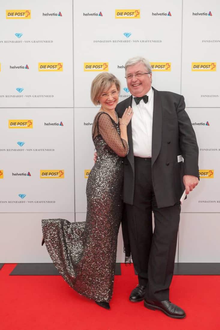 Elegant: Jacqueline Möri; Christian König, CEO Farner Consulting AG