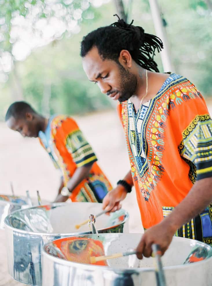 Steelbands sind ein fester Bestandteil des gesellschaftlichen Lebens auf Mustique.