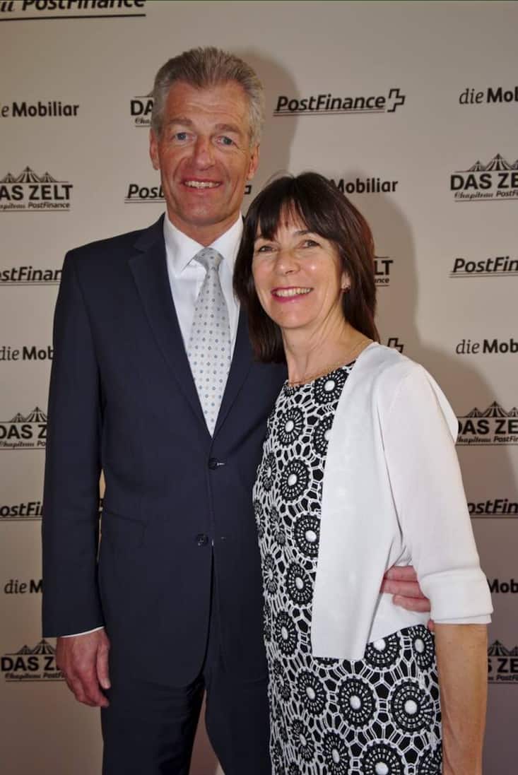 Heinz Karrer, Präsident, economiesuisse;
Sonja Karrer