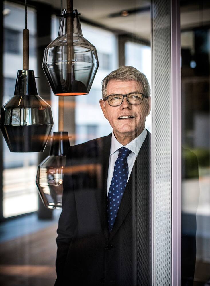 Albert Beahny, VerwaltungsratsprÃ¤sident Geberit AG und Lonza AG. Fotos kostas maros, am 26. Juni 2019 in Rapperswil Jona. Fotos kostas maros