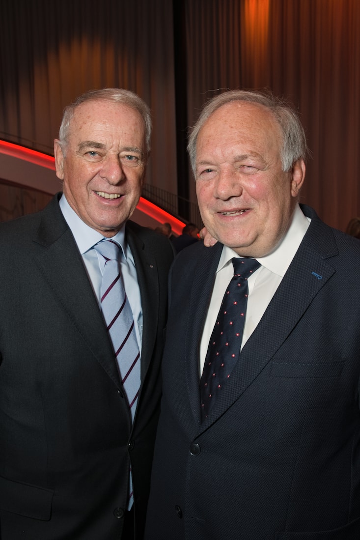 Aolf Ogi, alt Bundesrat;Johann-Niklaus Schneider-Ammann, alt Bundesrat