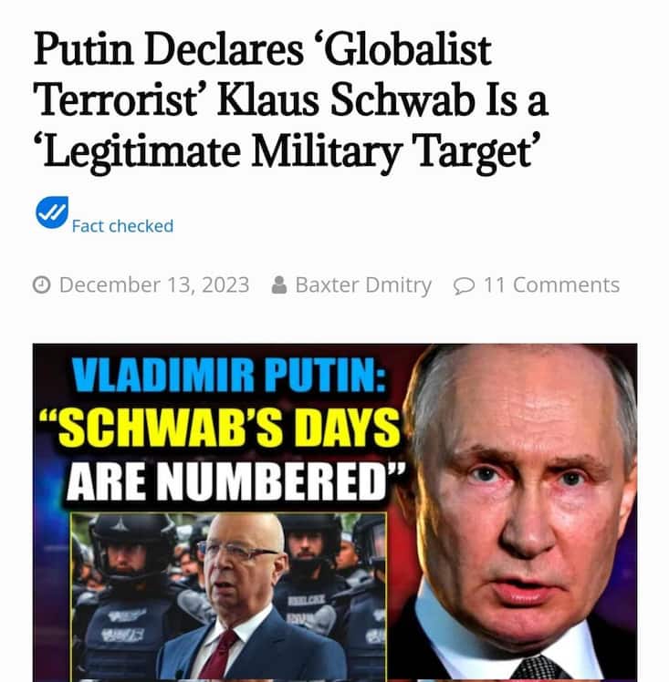 <p>Fake News aus Russland: Angebliche Todesdrohungen des russischen Präsidenten.</p>