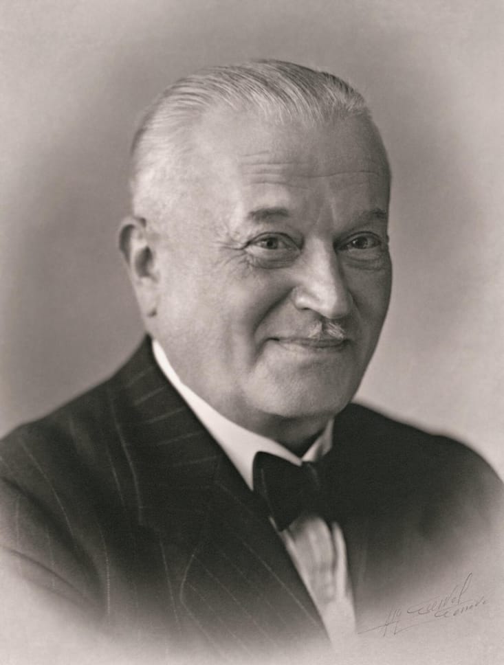 <p>Hans Wilsdorf, circa 1945.</p>