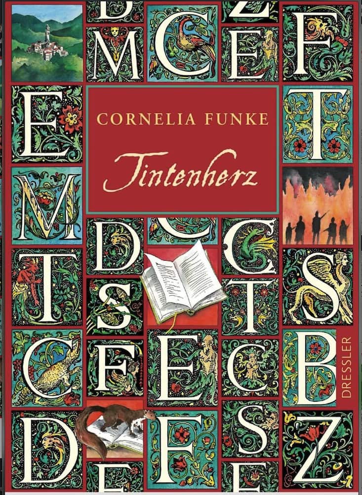 <p>«Tintenherz», Cornelia Funke, Dressler 2003, 576 Seiten.</p>