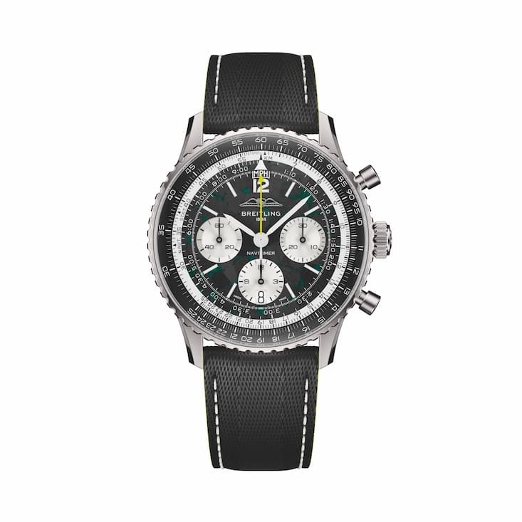 <p>Breitling x Aston Martin</p>
<p>Breitling Sponsoring Formel-1-Teams von Aston Martin</p>