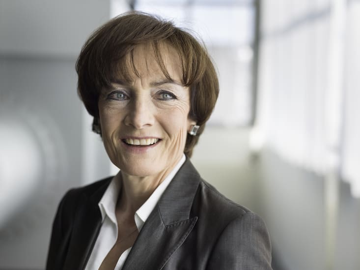 Franziska Tschudi Sauber, CEO WICOR Holding, in Rapperswil, Switzerland, on April 21, 2015. (KEYSTONE/Gaetan Bally)Franziska Tschudi Sauber, CEO WICOR Holding, in Rapperswil, am 21. April 2015. (KEYSTONE/Gaetan Bally)