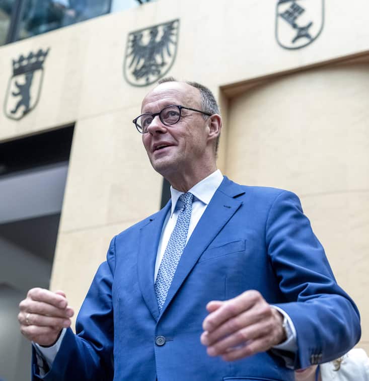 <p>Hoffen auf Deutschlands Ausgabenschub: Die Pläne der neuen Regierung unter Friedrich Merz würden auch die Schweizer Wirtschaft stützen.</p>