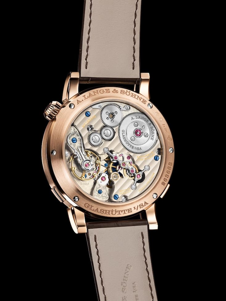 <p>Zeitwerk Date in Rotgold</p>