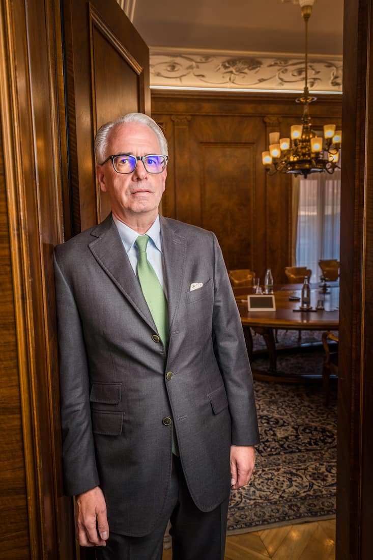 Portrait von Ulrich Körner, CEO Credit Suisse