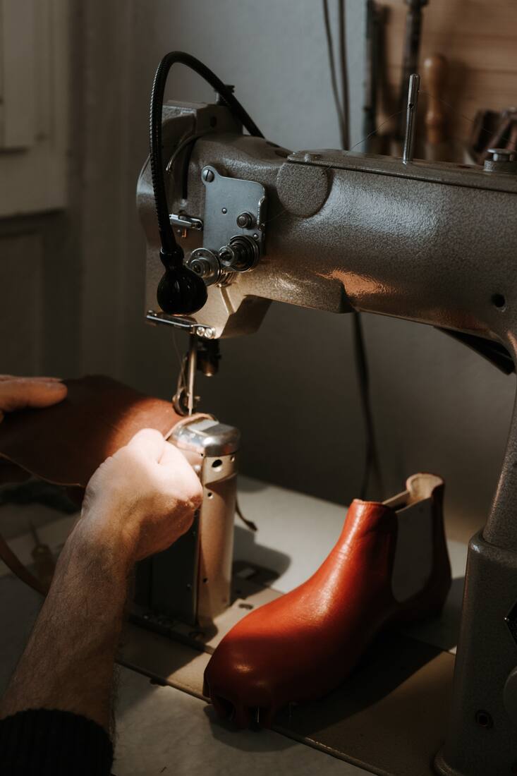 Franz Kälin bei der Arbeit